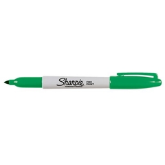 MARCADOR PERMANENTE SHARPIE FINO VERDE