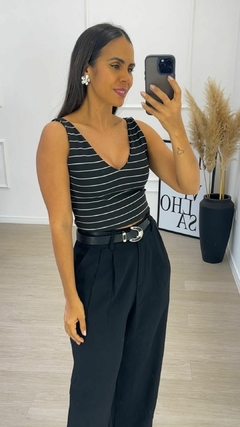 Cropped Canelado - loja online