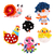 Kit Pom-pom Personagens - loja online