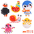 Kit Pom-pom Personagens - comprar online