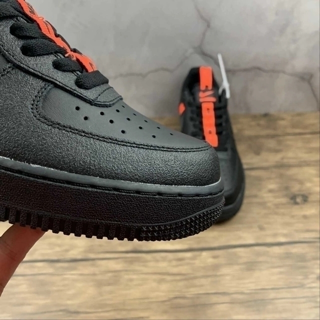 Nike Air Force 1 LV8 KSA GS Worldwide Pack Black Orange