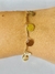 Pulseira Medalhas Banhado a Ouro 18k