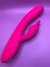 VIBRADOR COM ESTIMULO DE CLITORIS PINK PONTO G