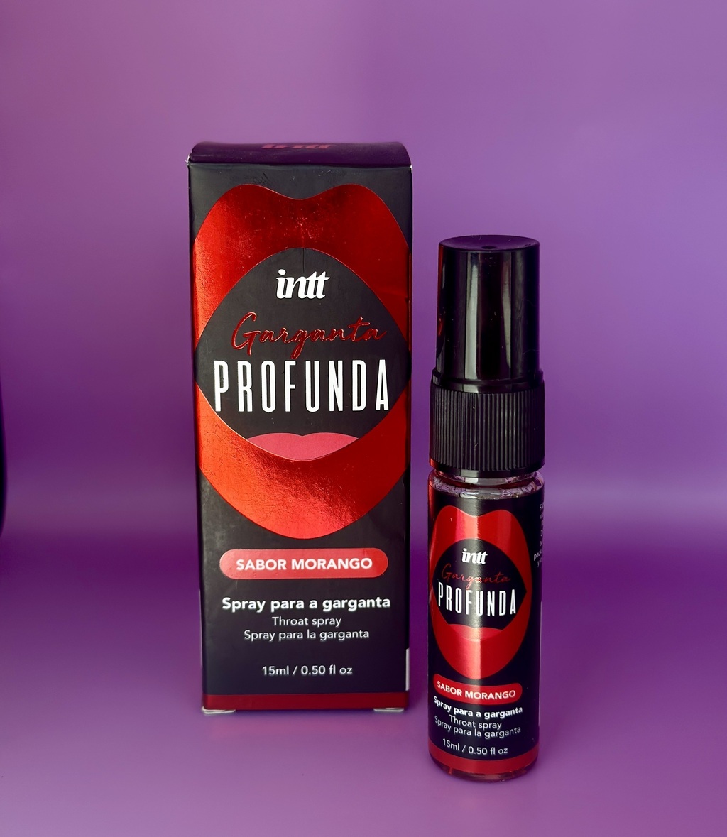 Garganta Profunda Dessensibilizante Oral Comestível -15ml Intt