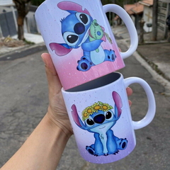 Caneca Personalizada Alfabeto Stitch na internet