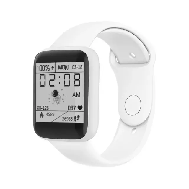 Relógios inteligentes D20 rastreador de fitness Bluetooth Smartwatch para  homen