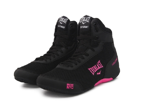 Tenis Everlast Forceknit Academia Lutas Preto Rosa (Everlast_Preto_Pink)