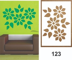 123 PLANTILLA DECORATIVA MEGA LINEA JUVENIL