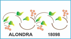 18098 Plantilla Decorativa para pintar la pared o manualidades