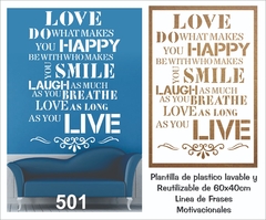 501 PLANTILLA DECORATIVA FRASES