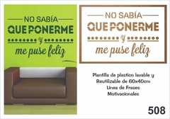 508 PLANTILLA DECORATIVA FRASES