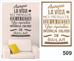 509 PLANTILLA DECORATIVA FRASES