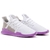 Tenis Masculino Feminino Esporte Tecido Branco Sola Roxa - comprar online