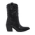 Bota Feminina Texana Western em Couro Preto Brilho - comprar online