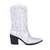 Bota Feminina Texana Western em Couro Prata - comprar online