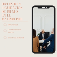 Taller Divorcio y liquidación de bienes en el matrimonio - Online