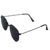 Óculos de Sol HEXAGONAL All Black na internet