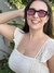 Óculos de Sol LUX Preto e Vermelho - comprar online