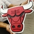 Placa Decorativa Chicago Bulls - Plastic Wood