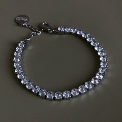 Pulseira Zirconias Anne Prata