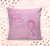 ALMOFADA OUTUBRO ROSA- PERSONALIZADA 30X30 -