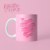 CANECA BRANCA PERSONALIZADA - OUTUBRO ROSA - FRASE 4 na internet