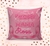 ALMOFADA OUTUBRO ROSA- PERSONALIZADA 30X30 -