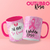 CANECA BRANCA PERSONALIZADA - OUTUBRO ROSA