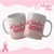 CANECA BRANCA PERSONALIZADA - OUTUBRO ROSA - FRASE 3 na internet