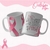 CANECA BRANCA PERSONALIZADA - OUTUBRO ROSA - FRASE 3 na internet