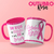 CANECA BRANCA PERSONALIZADA - OUTUBRO ROSA