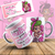 CANECA BRANCA PERSONALIZADA - OUTUBRO ROSA - BONECA na internet