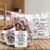 KIT LOVE- ALMOFADA DECORATIVA 40X30 - PERSONALIZADA + 1 CANECA DE PORCELANA BRANCA PERSONALIZADA