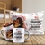 Imagem do KIT LOVE- ALMOFADA DECORATIVA 40X30 - PERSONALIZADA + 1 CANECA DE PORCELANA BRANCA PERSONALIZADA