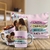 KIT LOVE- ALMOFADA DECORATIVA 40X30 - PERSONALIZADA + 1 CANECA DE PORCELANA BRANCA PERSONALIZADA - Grafica Uai