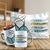 KIT LOVE- ALMOFADA DECORATIVA 40X30 - PERSONALIZADA + 1 CANECA DE PORCELANA BRANCA PERSONALIZADA