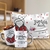 KIT LOVE- ALMOFADA DECORATIVA 40X30 - PERSONALIZADA + 1 CANECA DE PORCELANA BRANCA PERSONALIZADA - loja online