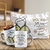 KIT LOVE- ALMOFADA DECORATIVA 40X30 - PERSONALIZADA + 1 CANECA DE PORCELANA BRANCA PERSONALIZADA na internet