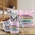 Imagem do KIT LOVE- ALMOFADA DECORATIVA 40X30 - PERSONALIZADA + 1 CANECA DE PORCELANA BRANCA PERSONALIZADA