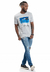 Camiseta masculina gola careca surf meia malha - comprar online