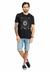 Camiseta masculina gola careca sol meia malha - loja online