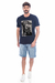 Camiseta masculina gola careca Sound - loja online