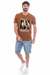 Camiseta masculina gola careca Rock - comprar online