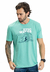 Camiseta masculina gola careca epic waves meia malha