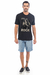 Camiseta masculina gola careca Rock - loja online