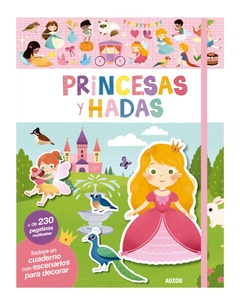 Princesas y Hadas + de 230 stickers reutilizables