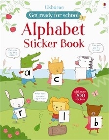 Alphabet sticker book