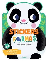 Stickers Formas Hola, pequeño panda