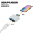 ADAPTADOR USB / TIPO C - BRANCO - GSHIELD na internet