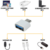 ADAPTADOR USB / TIPO C - BRANCO - GSHIELD - iConserta Cell